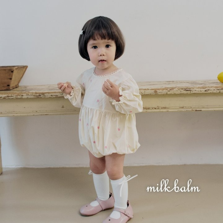 Milkbalm 包屁衣 밀크밤 로즈슈트-細節圖4