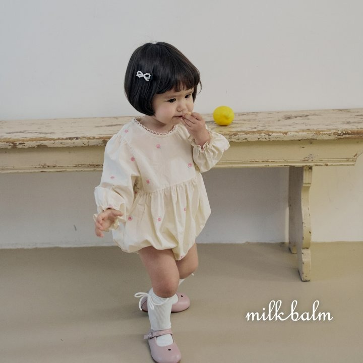 Milkbalm 包屁衣 밀크밤 로즈슈트-細節圖5