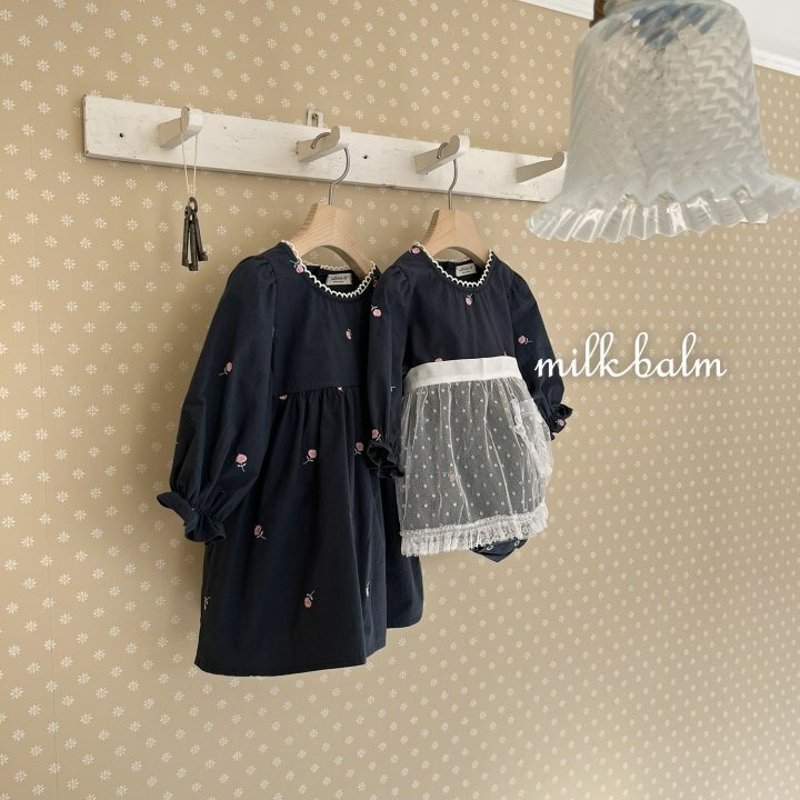 Milkbalm 包屁衣 밀크밤 로즈슈트-細節圖11