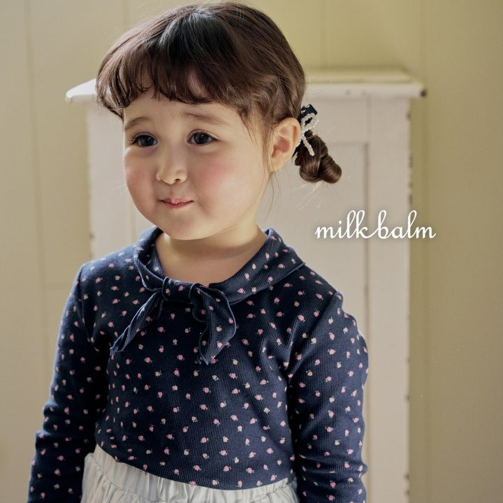 Milkbalm 上衣 밀크밤 세일러티-細節圖2