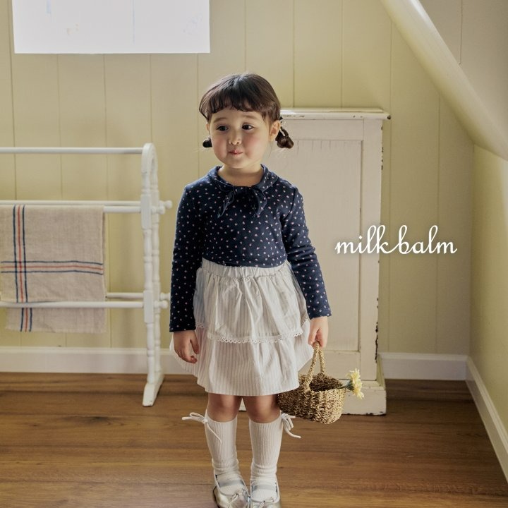 Milkbalm 上衣 밀크밤 세일러티-細節圖3