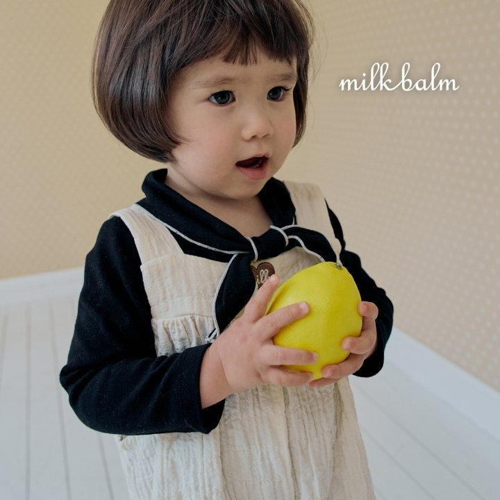 Milkbalm 上衣 밀크밤 세일러티-細節圖4