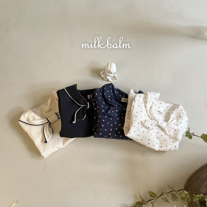 Milkbalm 上衣 밀크밤 세일러티-細節圖7