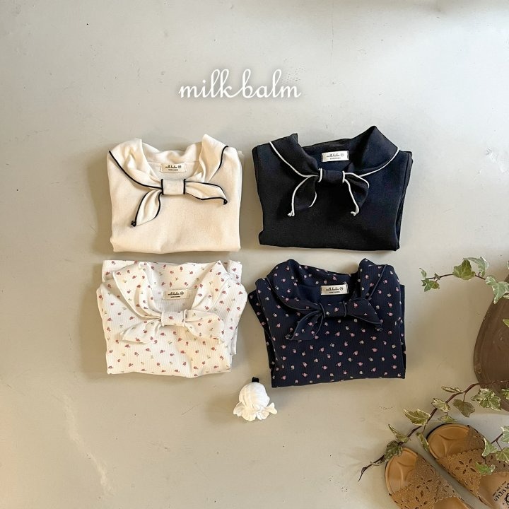 Milkbalm 上衣 밀크밤 세일러티-細節圖8