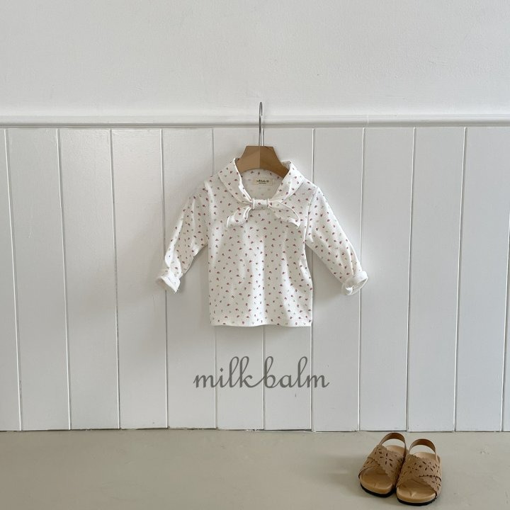 Milkbalm 上衣 밀크밤 세일러티-細節圖9
