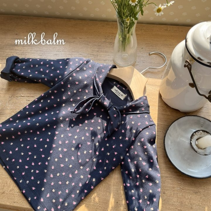 Milkbalm 上衣 밀크밤 세일러티-細節圖10