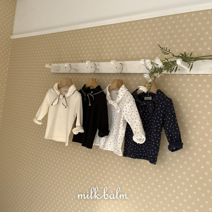 Milkbalm 上衣 밀크밤 세일러티-細節圖11