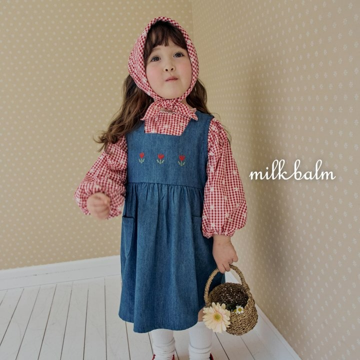 Milkbalm 洋裝 밀크밤 튤립청원피스-細節圖2