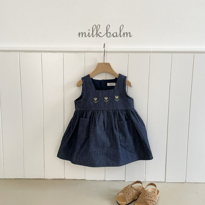 Milkbalm 洋裝 밀크밤 튤립청원피스-細節圖9