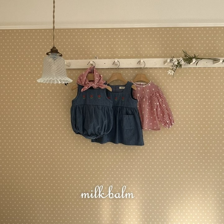 Milkbalm 洋裝 밀크밤 튤립청원피스-細節圖10