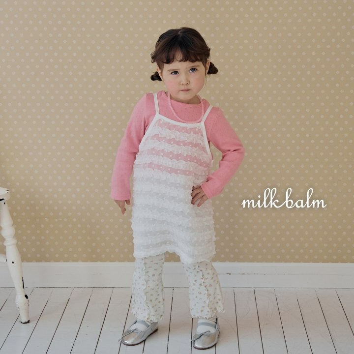Milkbalm 洋裝 밀크밤 프릴나시원피스-細節圖2