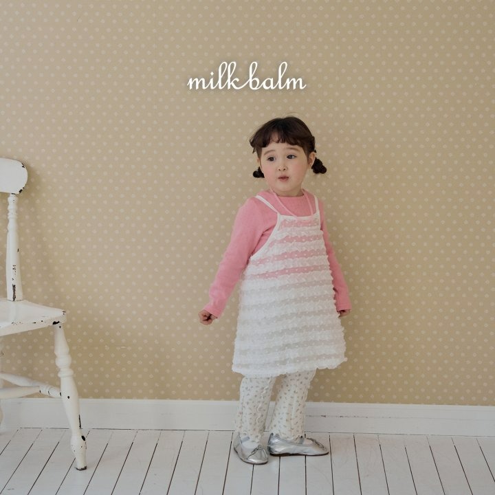 Milkbalm 洋裝 밀크밤 프릴나시원피스-細節圖4