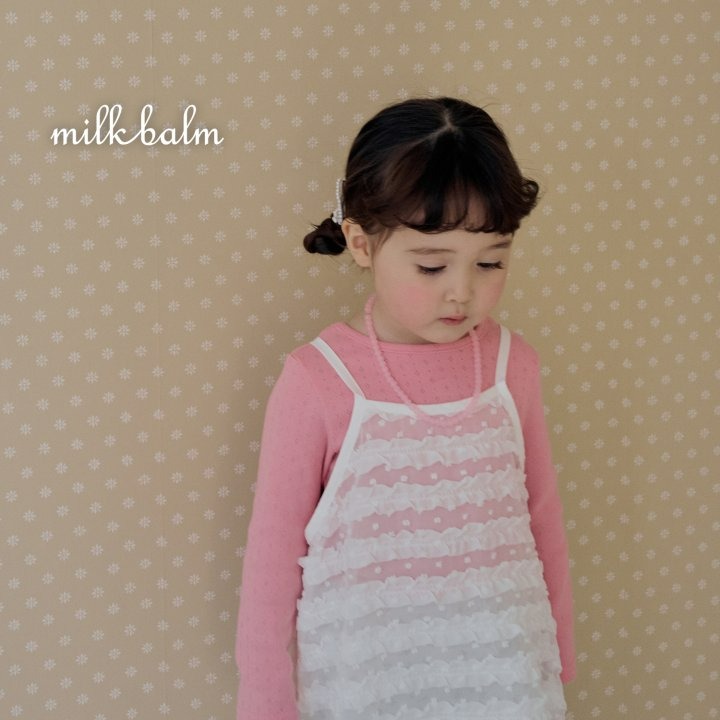 Milkbalm 洋裝 밀크밤 프릴나시원피스-細節圖5