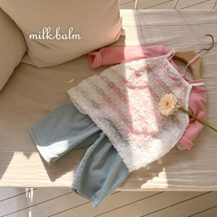 Milkbalm 洋裝 밀크밤 프릴나시원피스-細節圖8