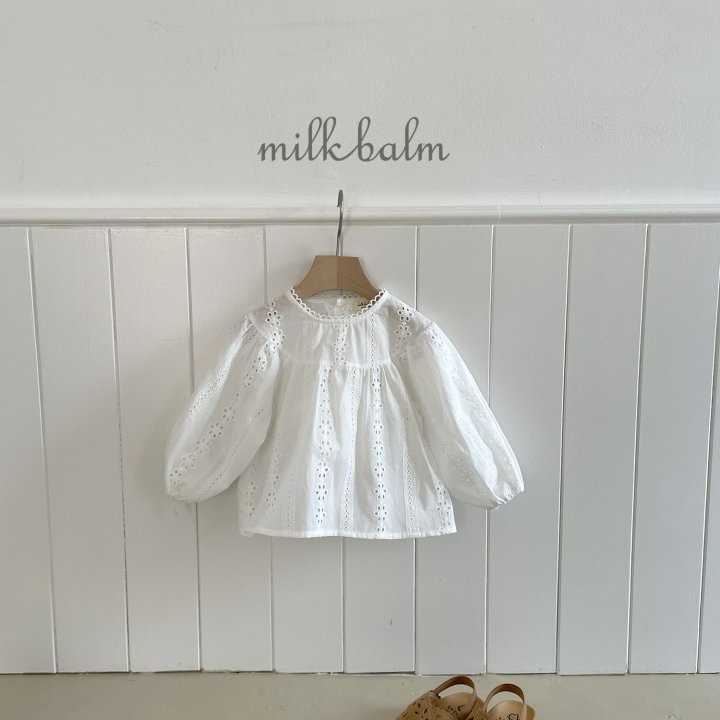 Milkbalm 上衣 밀크밤 피크닉블라우스-細節圖7