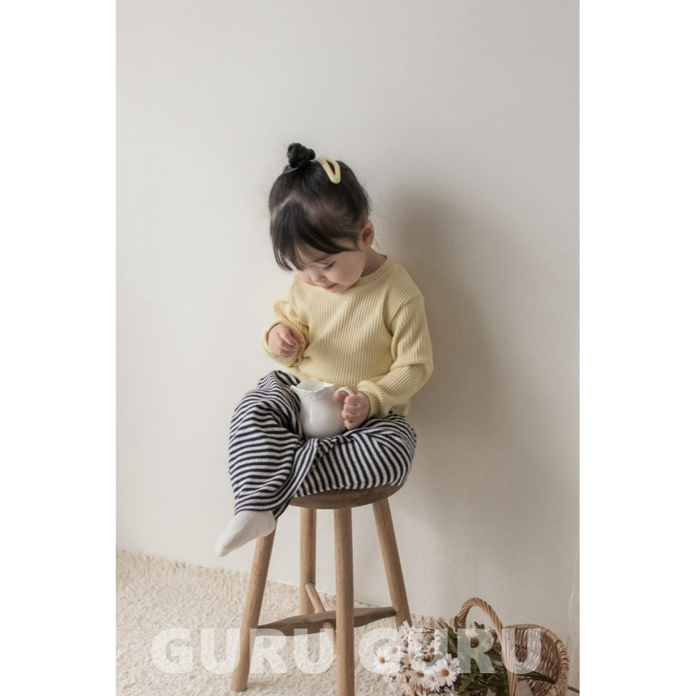 Guruguru 上衣 구루구루 골지티-細節圖5