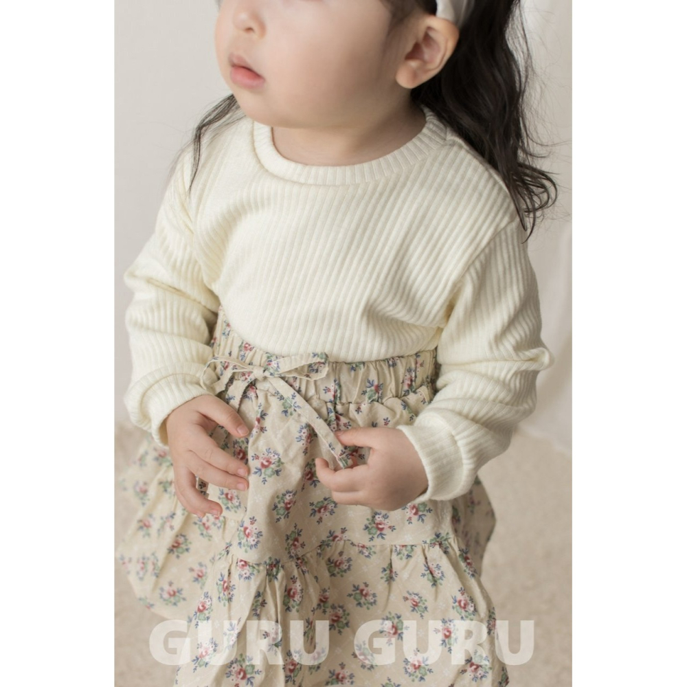 Guruguru 上衣 구루구루 골지티-細節圖7