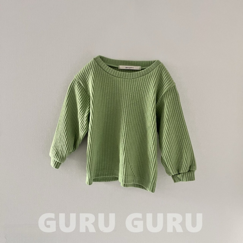 Guruguru 上衣 구루구루 골지티-細節圖11