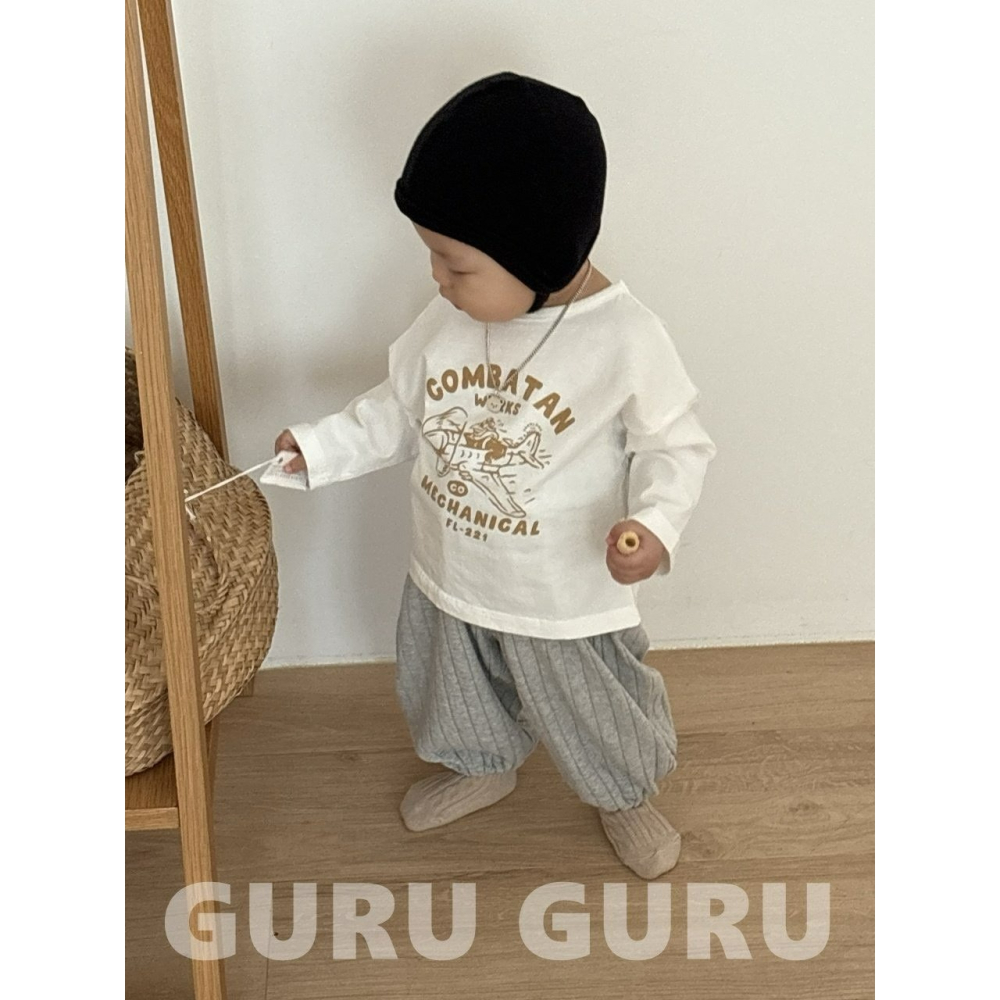 Guruguru 褲子 구루구루 라떼팬츠-細節圖9