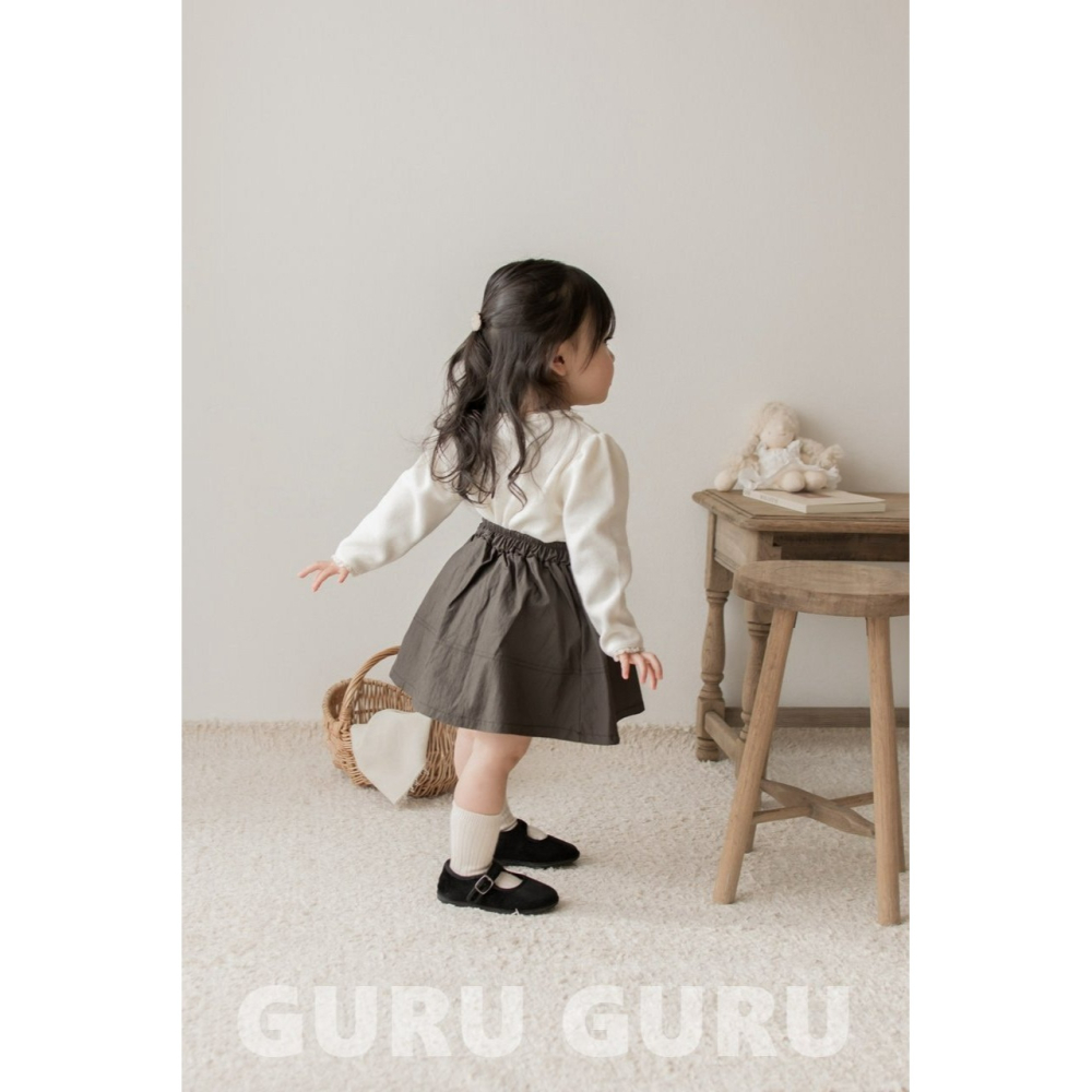 Guruguru 裙子 구루구루 바스락스커트-細節圖3