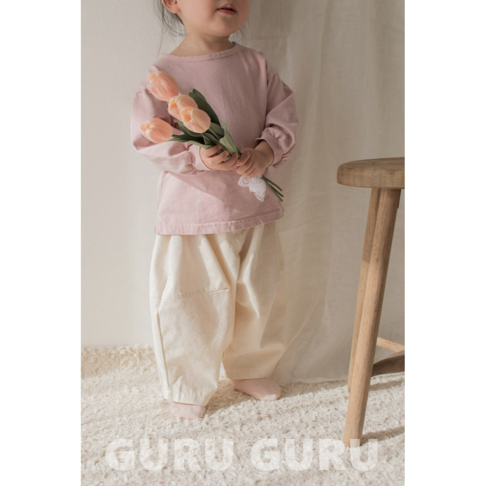 Guruguru 褲子 구루구루 봄아방팬츠-細節圖3