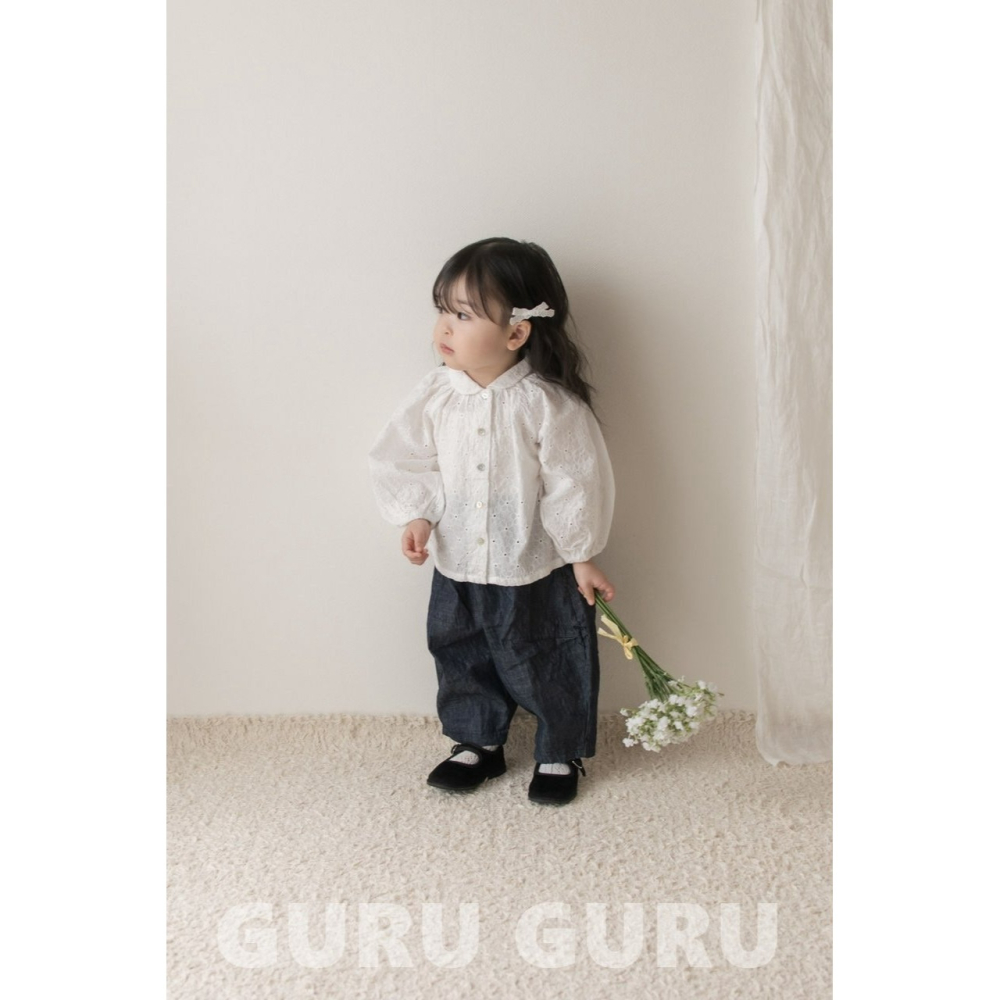 Guruguru 褲子 구루구루 봄아방팬츠-細節圖8