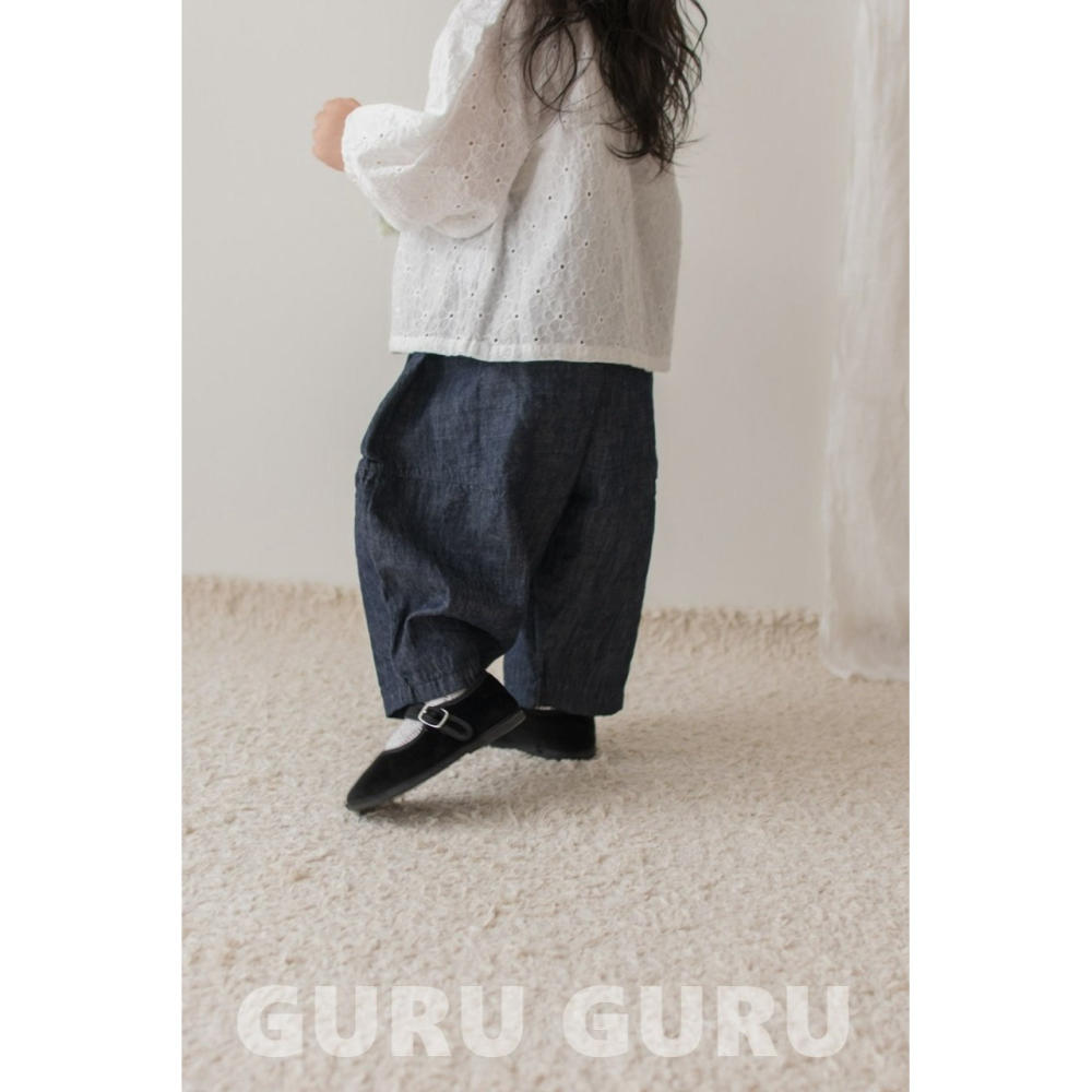 Guruguru 褲子 구루구루 봄아방팬츠-細節圖9