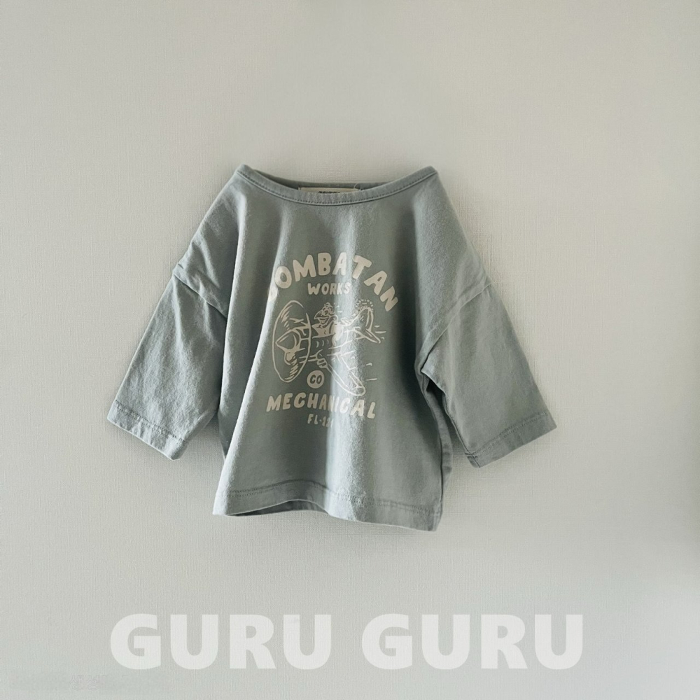 Guruguru 上衣 구루구루 비행기티-細節圖7