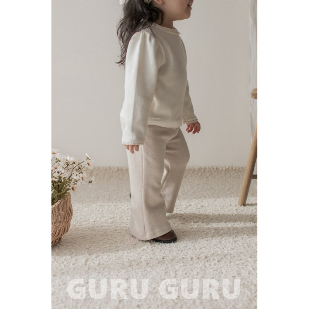 Guruguru 褲子 구루구루 우아팬츠-細節圖3