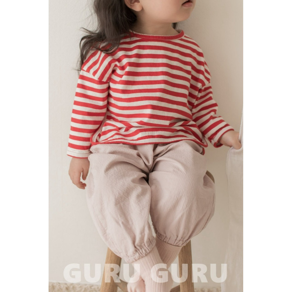 Guruguru 上衣 구루구루 줄랍빠티-細節圖3