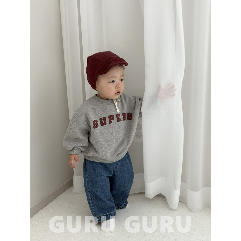 Guruguru 褲子 구루구루 청청바지-細節圖3