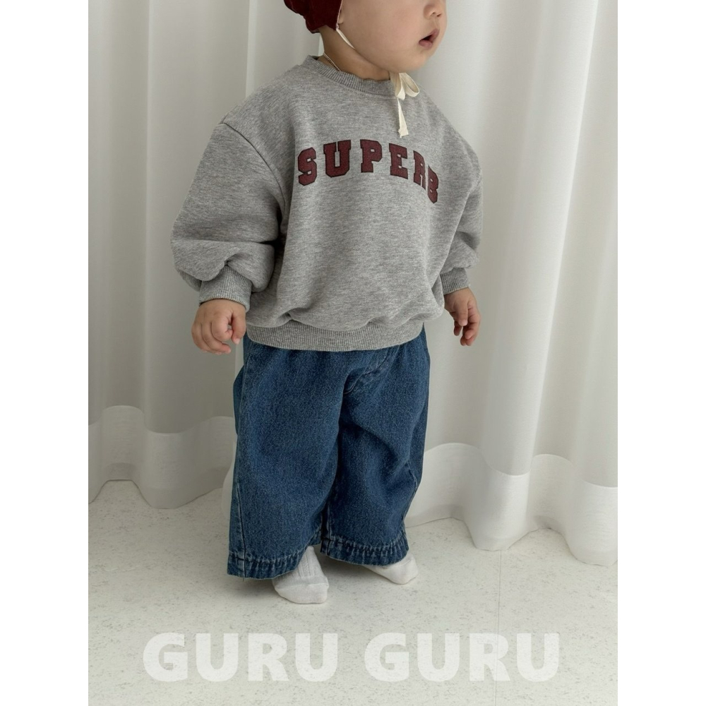 Guruguru 褲子 구루구루 청청바지-細節圖4