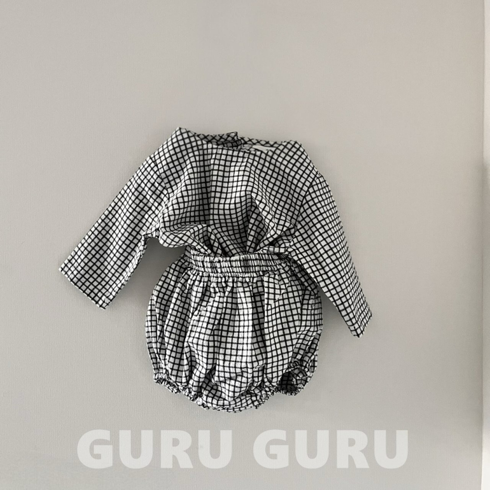 Guruguru 套裝 上下 구루구루 체크세트-細節圖5