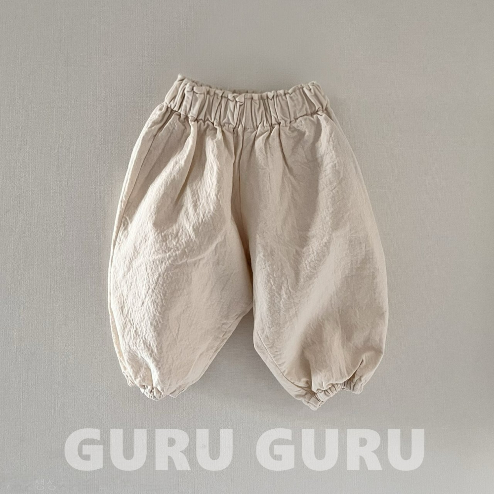 Guruguru 褲子 구루구루 코튼쏘세지팬츠-細節圖9