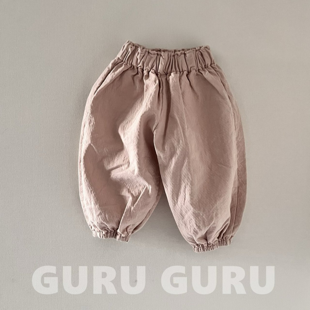 Guruguru 褲子 구루구루 코튼쏘세지팬츠-細節圖11