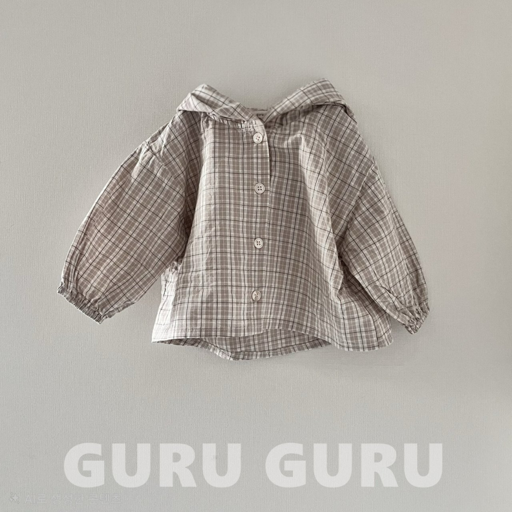 Guruguru 上衣 구루구루 후드셔츠-細節圖11