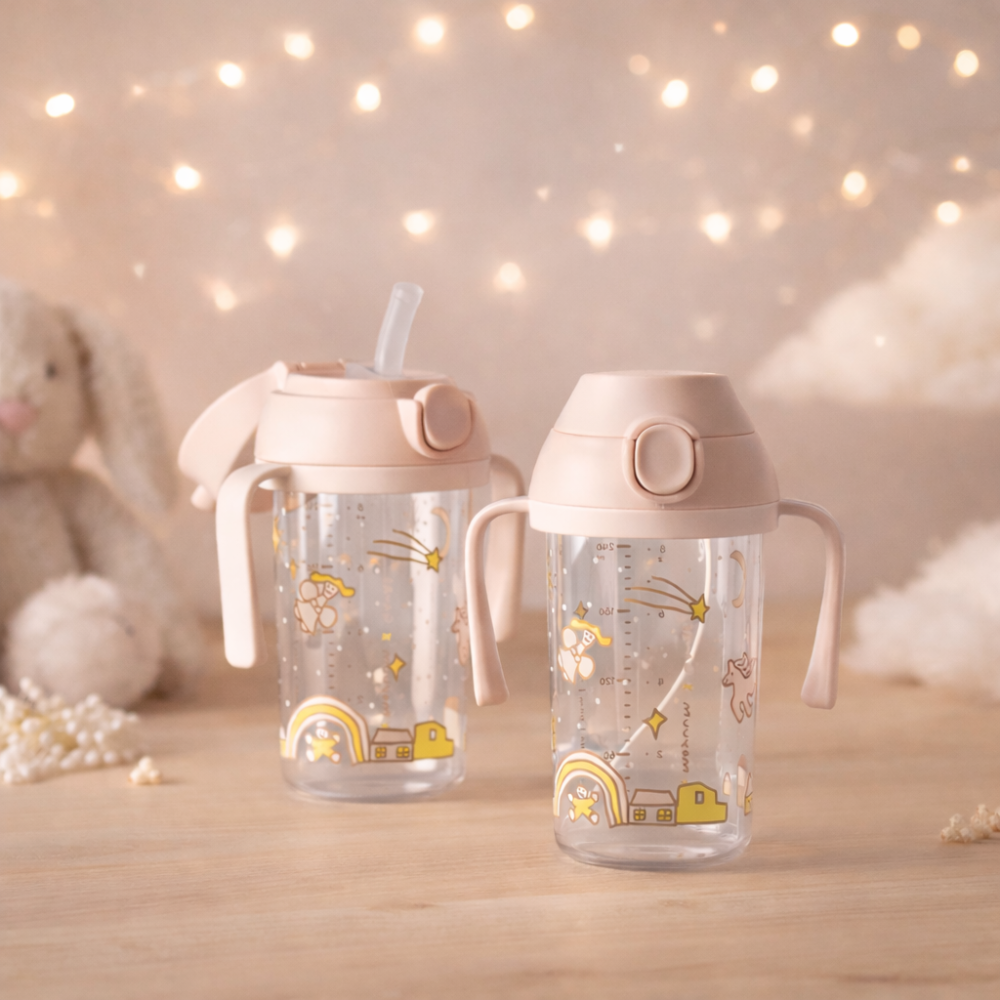 Moyuum 天馬行空吸管學習水壺 學習杯 把手水壺 250ml-細節圖4
