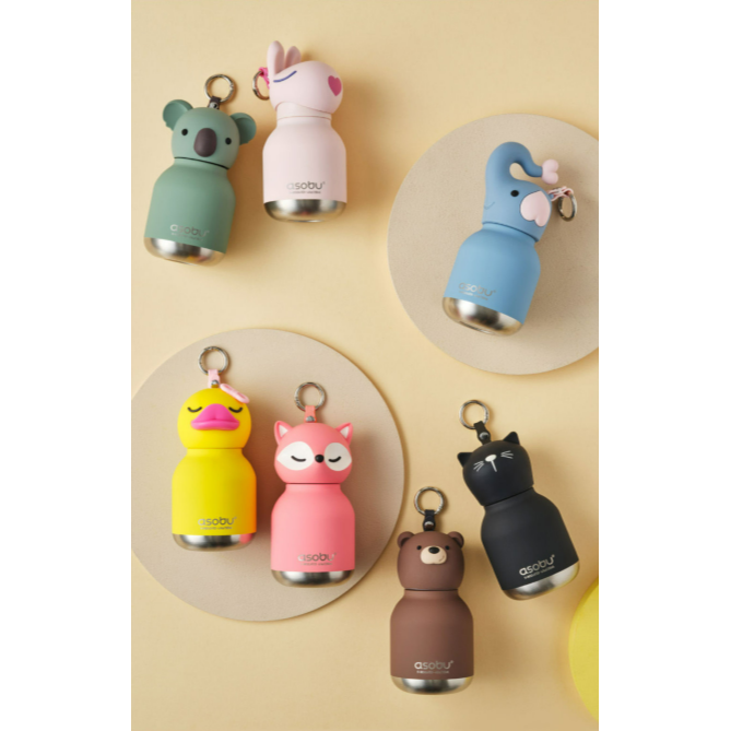 Asobu 動物迷你保溫杯 아소부 키링 텀블러 200ml-細節圖2