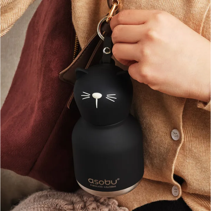 Asobu 動物迷你保溫杯 아소부 키링 텀블러 200ml-規格圖11