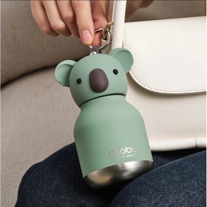 Asobu 動物迷你保溫杯 아소부 키링 텀블러 200ml-規格圖11