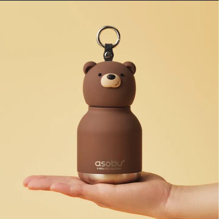 Asobu 動物迷你保溫杯 아소부 키링 텀블러 200ml-規格圖11