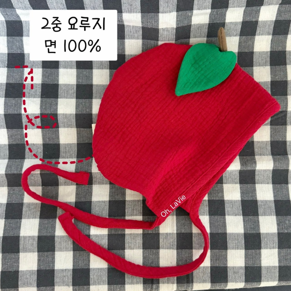 Ohlavie 帽子 오라비 과일 보닛-細節圖3