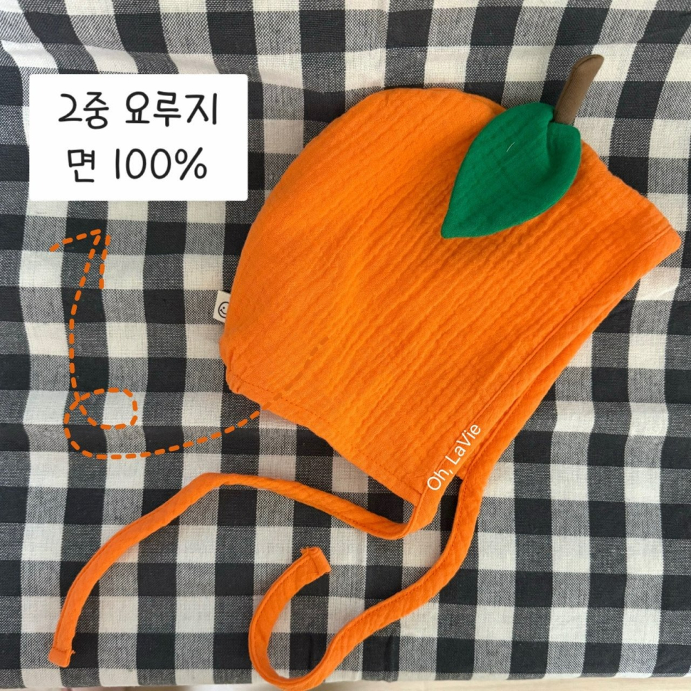 Ohlavie 帽子 오라비 과일 보닛-細節圖5