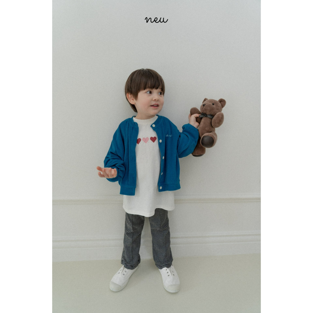 Neu 上衣 노이 하트아가일티-細節圖4