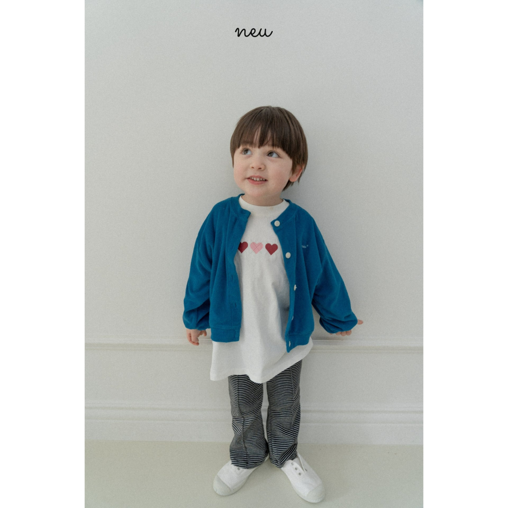 Neu 上衣 노이 하트아가일티-細節圖6