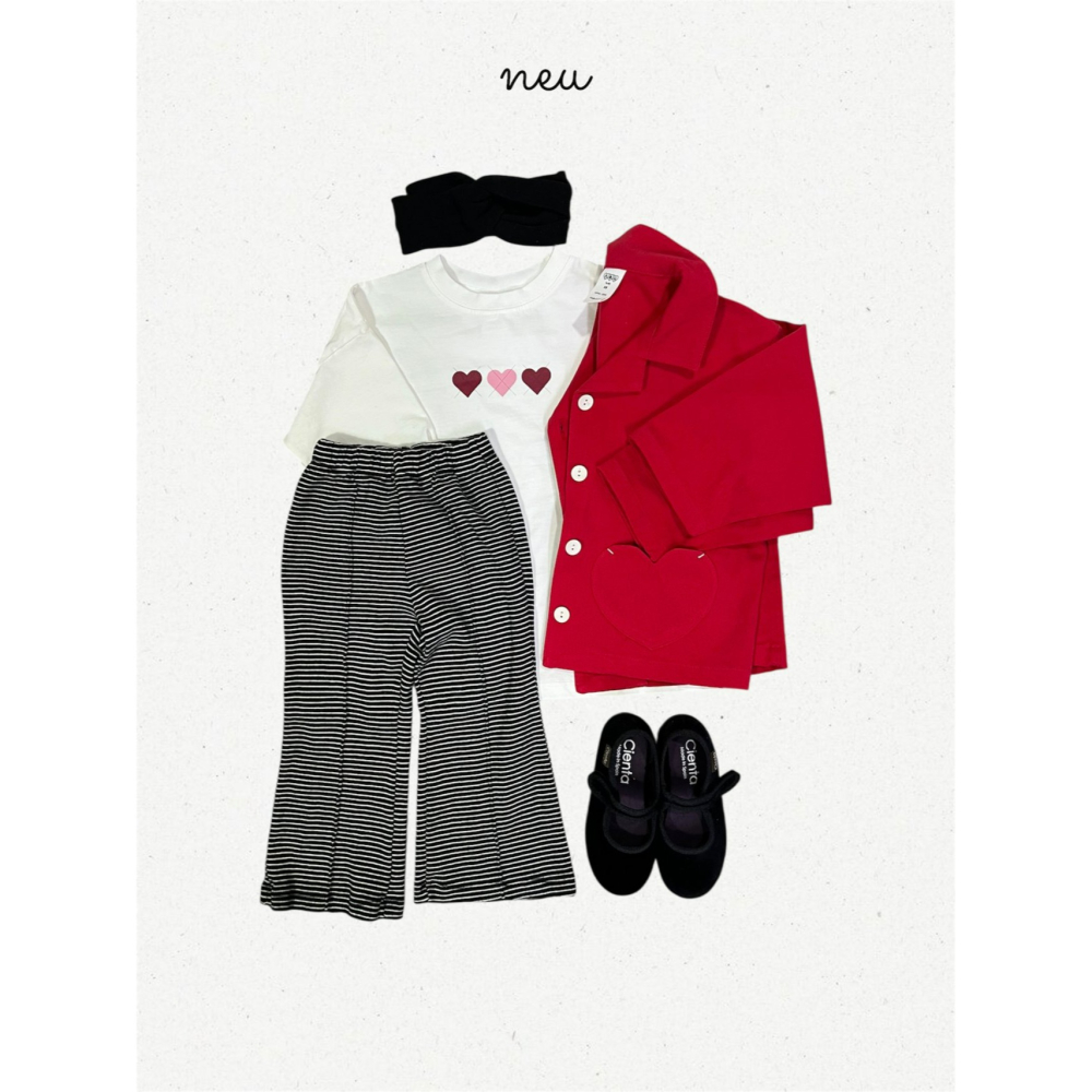 Neu 上衣 노이 하트아가일티-細節圖8