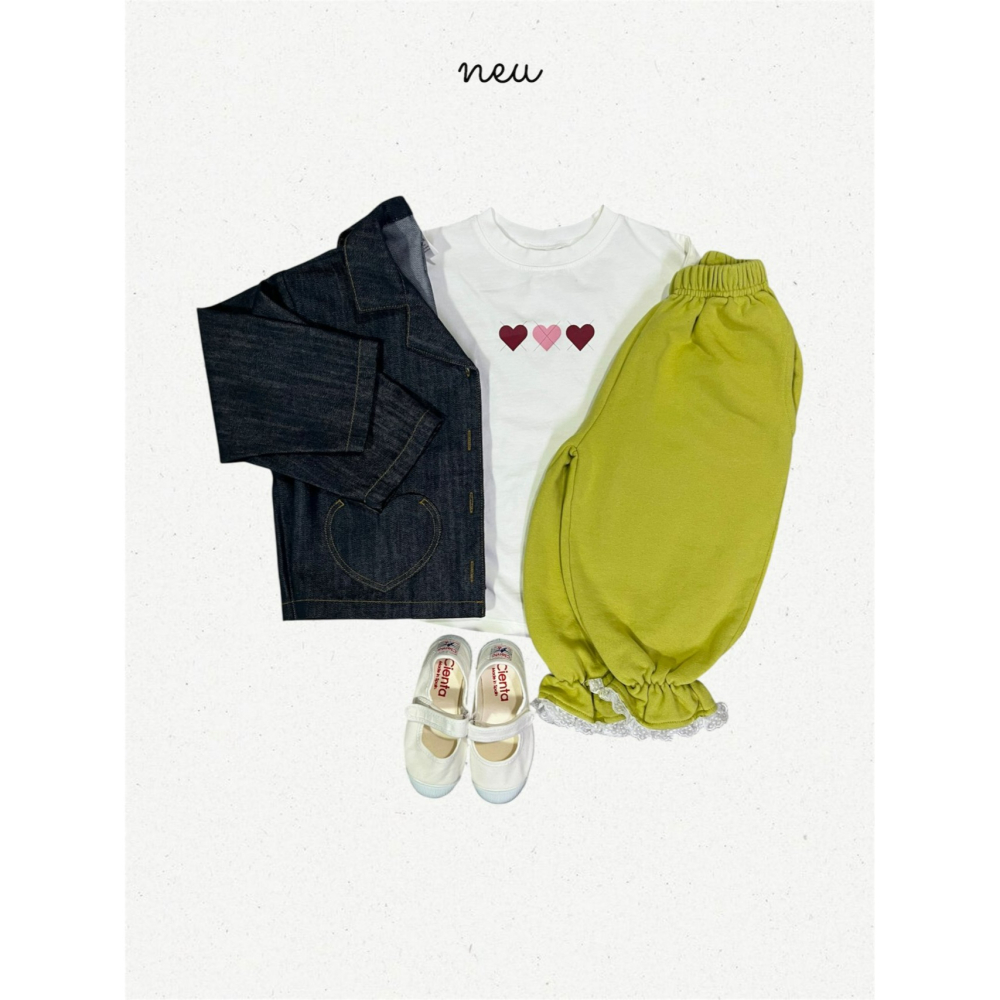 Neu 上衣 노이 하트아가일티-細節圖10