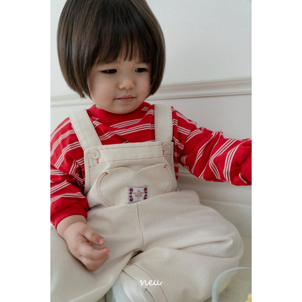 Neu 吊帶褲 노이 하트오버롤-細節圖6