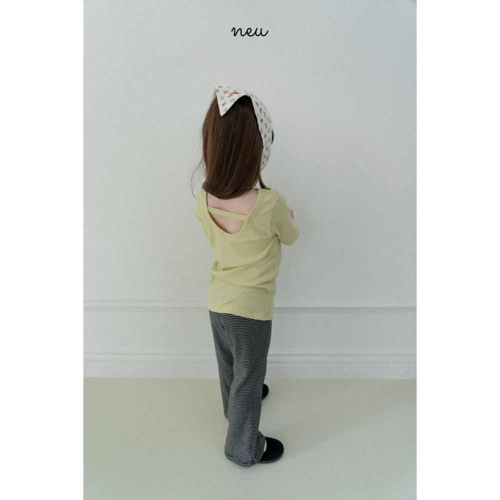 Neu 褲子 노이 단가라부츠컷팬츠-細節圖6