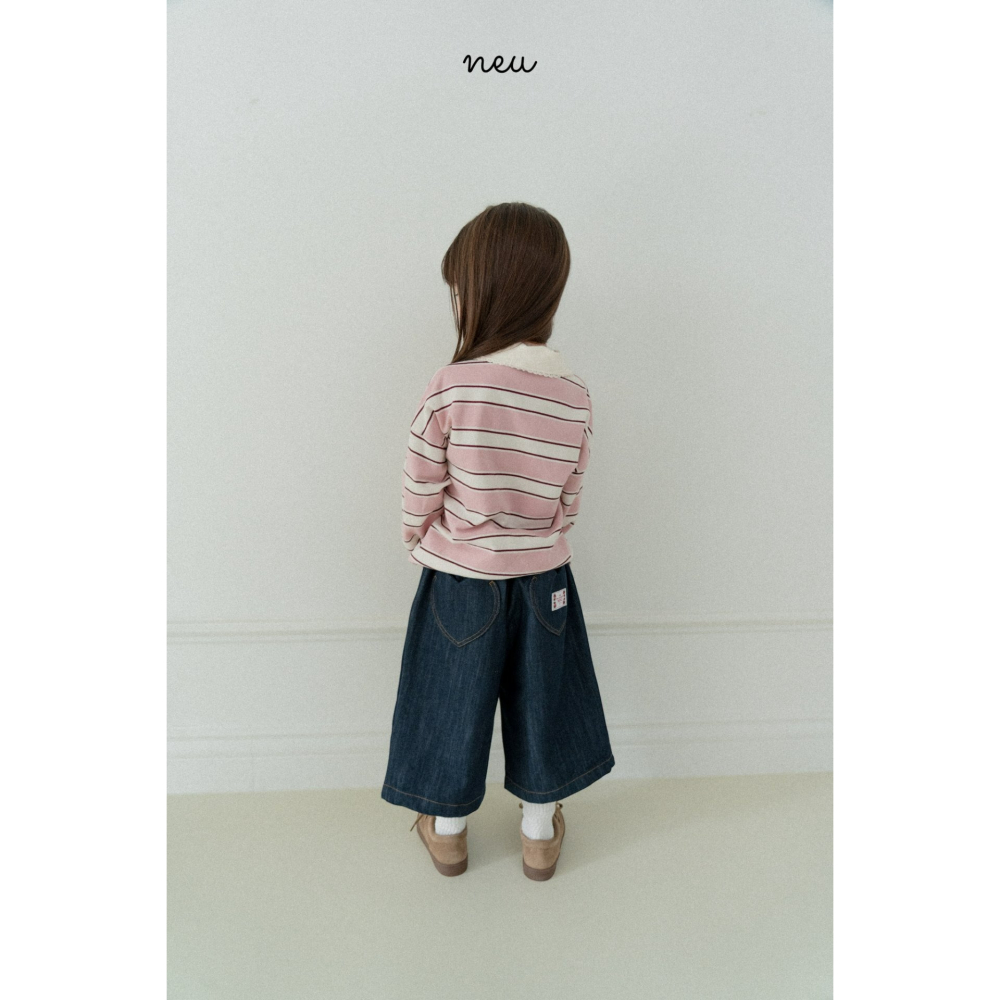 Neu 上衣 노이 레이스럭비티-細節圖7